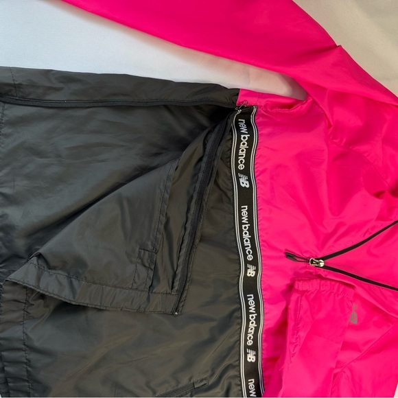 New Balance Pink and Black Women's Jacket - Picture 6 of 8